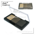 CC30421 3 colors eyebrow powder palette with your own logo
